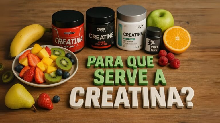 Para que serve a creatina?